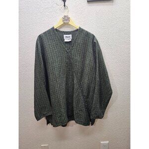 Flax Green Tunic Top